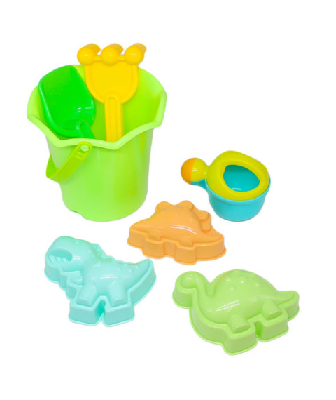 Set pentru nisipiera 7 elemente, verde, cod 822130