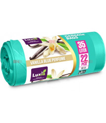 LUXIA Pungi p/u gunoi cu urechi 35 L 22 buc. cu aroma vanilie LUX-4072