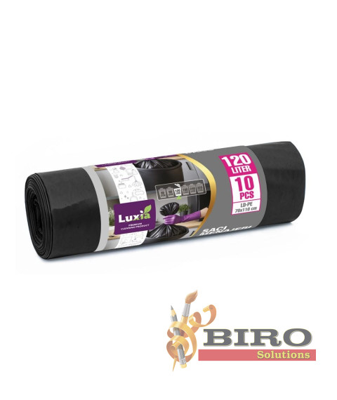 LUXIA Pungi p/u gunoi Ultrarezistenti 120 L 10 buc. LUX-4010