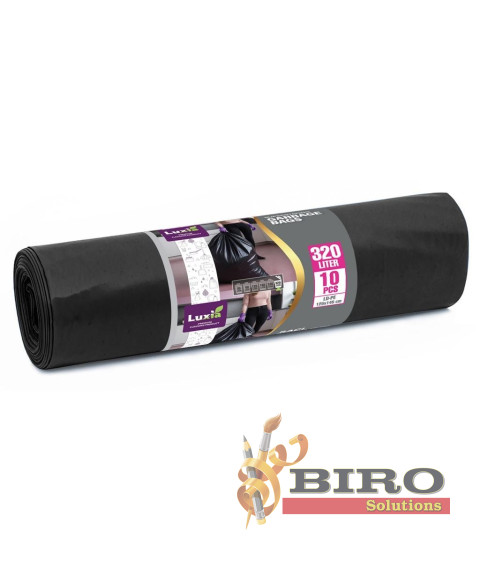 LUXIA Pungi p/u gunoi Ultrarezistenti 320 L 10 buc. LUX-4013