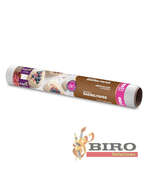 LUXIA Hirtie p/u copt 8m*38cm alba LUX-4054