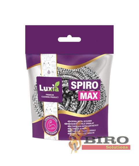 Burete metalic LUXIA din inox – mare – LUX-4036 – curățare puternică fără rugină