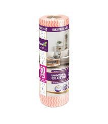 LUXIA Laveta universala rola 50 buc rosie LUX-4037