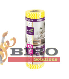 LUXIA Laveta universala rola 50 buc galbena LUX-4040