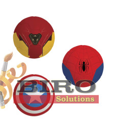 Minge de fotbal Marvel 145 mm în sortiment, 57411