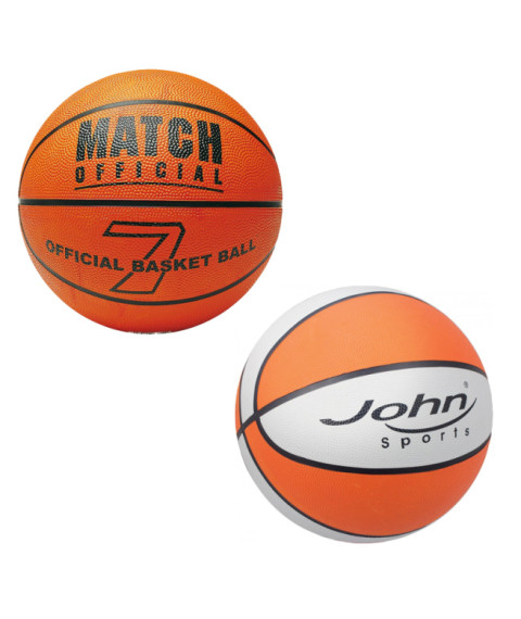JH Mingea pentru baschet Match, marime 7/24 cm, in asort, 46635