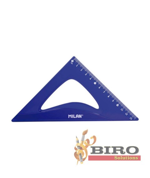 Set de rigle din plastic MILAN, 4 elemente