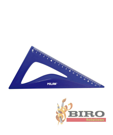 Set de rigle din plastic MILAN, 4 elemente