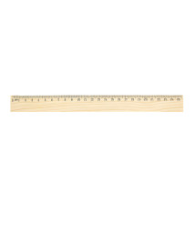 Riglă din lemn 25 cm
