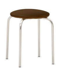 Scaun Chico, chrome,maro