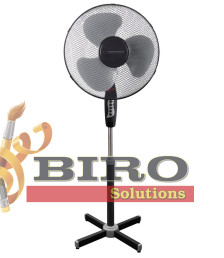 Ventilator Esperanza HURRICANE EHF001KE – 40 cm, 50W – 3 viteze, negru/gri