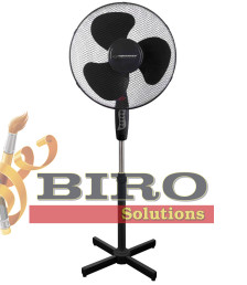 Ventilator Esperanza HURRICANE EHF001KK – 40 cm, 50W – 3 viteze, negru