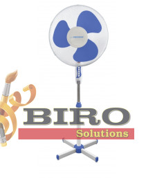 Ventilator Esperanza HURRICANE EHF001WB – 40 cm, 50W – alb/albastru, 3 trepte