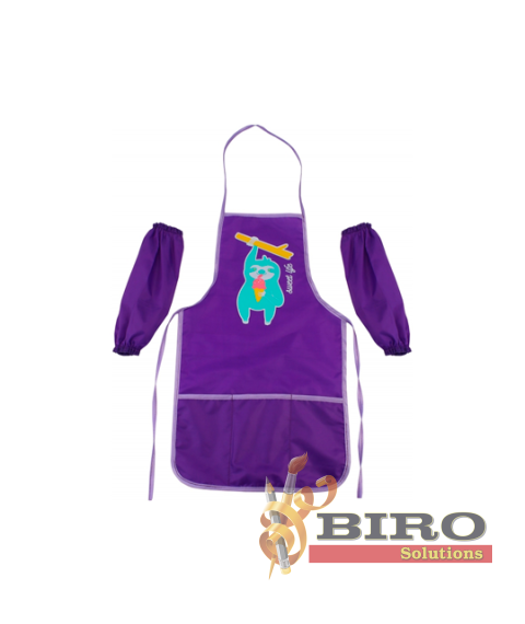 Sort pentru pictura cu mineci, violet, CF61490-12