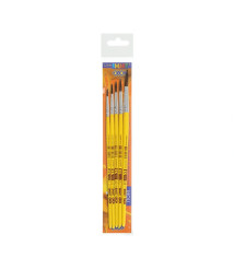 Set din 5 pensule Pony rotunda 1, 3, 5, 7, 10, SMART Line
