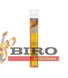 Set din 5 pensule Pony rotunda 1, 3, 5, 7, 10, SMART Line