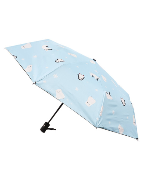 Umbrelă pliabilă Pinguin, albastră, cod 220007