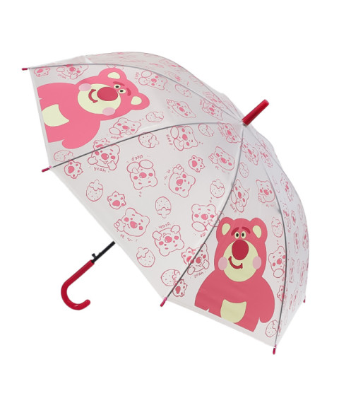 Umbrelă pentru copii Kuromi&Friends, urs roșu, cod 220219