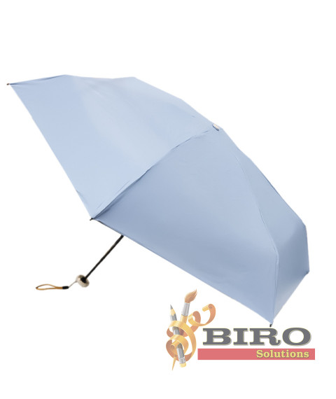 Umbrelă pliabilă Strawberry, albastră, cod 220001