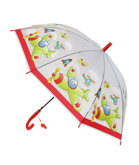 Umbrelă pentru copii transport, roșie, cod 180022