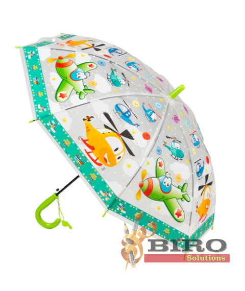 Umbrelă pentru copii transport, verde, cod 180023