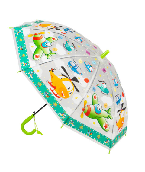 Umbrelă pentru copii transport, verde, cod 180023