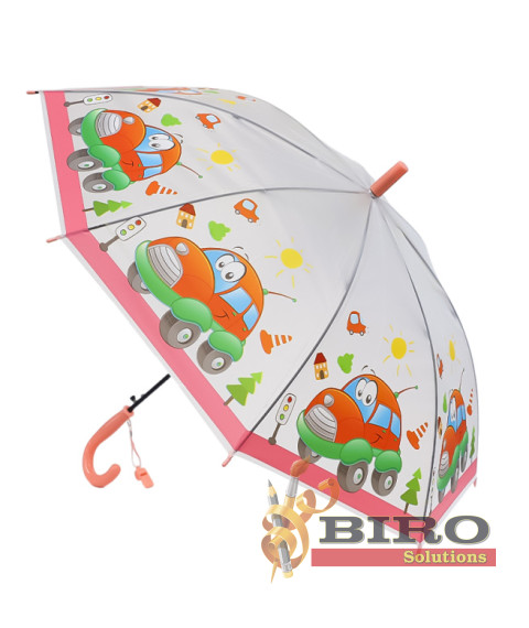 Umbrelă transport pentru copii, roz, K295, cod 220220