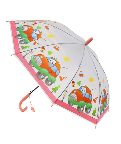 Umbrelă transport pentru copii, roz, K295, cod 220220