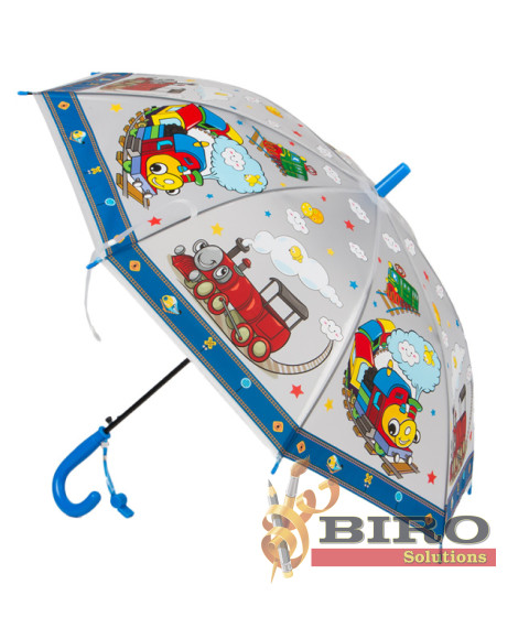 Umbrelă pentru copii transport, albastră, cod 180024