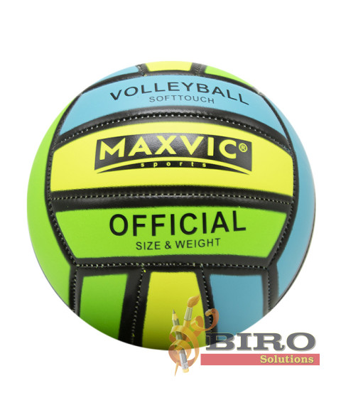 Minge de volei Maxvic Nr.5, albastră, cod 203017