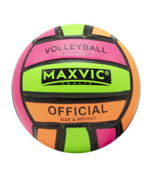 Minge de volei Maxvic Nr.5, roză, cod 203018