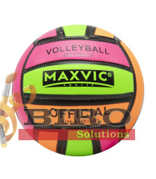 Minge de volei Maxvic Nr.5, roză, cod 203018