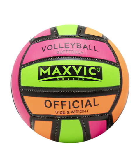 Minge de volei Maxvic Nr.5, roză, cod 203018