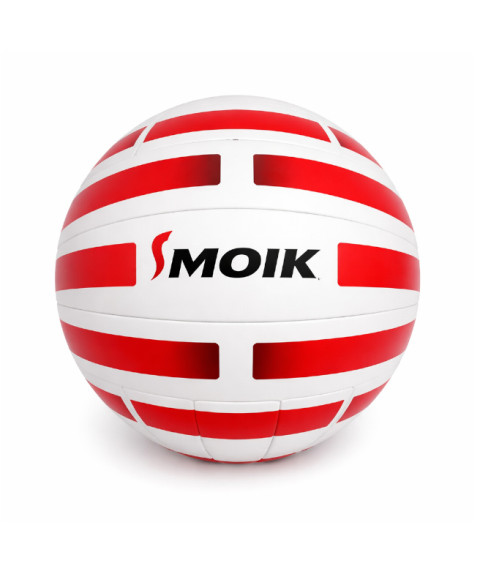 Minge de volei Size 5, cusută la mașină, roșie, cod 2120D