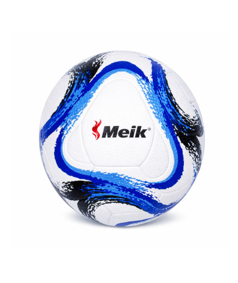 Minge de fotbal Size 5 PVC-Paneled Glued, albastru-albastru deschis, cod 2130D