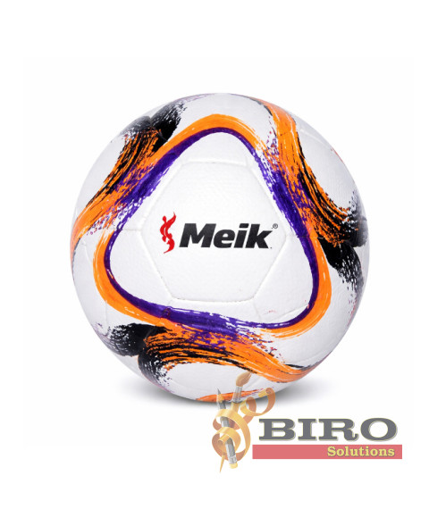 Minge de fotbal Size 5 PVC-Paneled Glued, portocaliu-violet, cod 2132D
