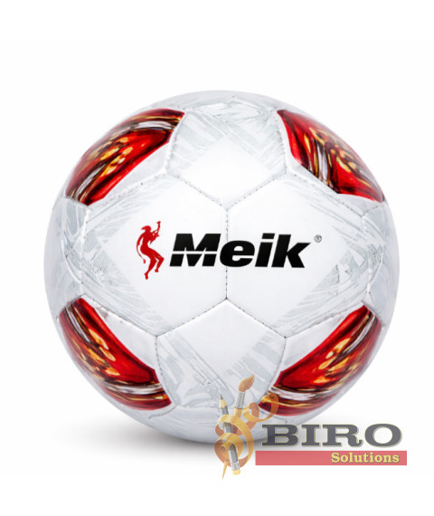 Minge de fotbal Size 5 Wound Bladder 8, roșie, cod 2133D