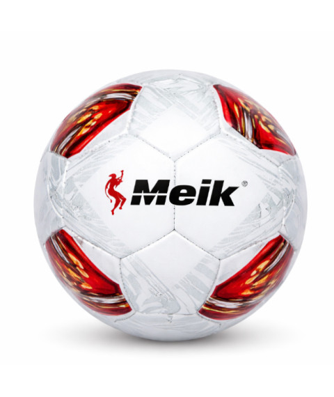 Minge de fotbal Size 5 Wound Bladder 8, roșie, cod 2133D