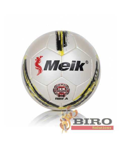 Minge de fotbal Size 5 Machine-Stitched 10, galbenă, cod 2139D