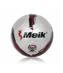 Minge de fotbal Size 5 Machine-Stitched 10, roșie, cod 2140D