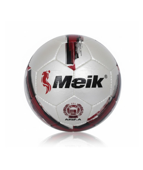 Minge de fotbal Size 5 Machine-Stitched 10, roșie, cod 2140D