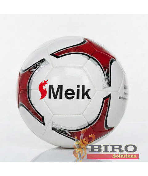 Minge de fotbal Size 5 PVC Foam Football, cu model alb, cod 2146D