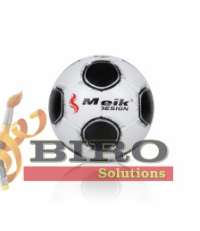 Minge de fotbal Size 5 TPU Machine-Stitched 2, neagră, cod 2149D