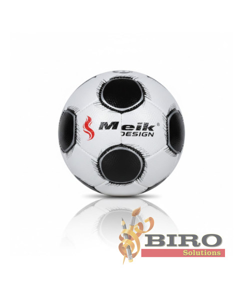 Minge de fotbal Size 5 TPU Machine-Stitched 2, neagră, cod 2149D