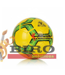 Minge de fotbal Size 5 Machine-Stitched, galben-verde, cod 2155D