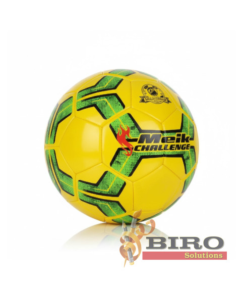 Minge de fotbal Size 5 Machine-Stitched, galben-verde, cod 2155D