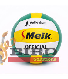 Minge de volei Size 5 PU Leather-Covered, galben-verde, cod 2159D