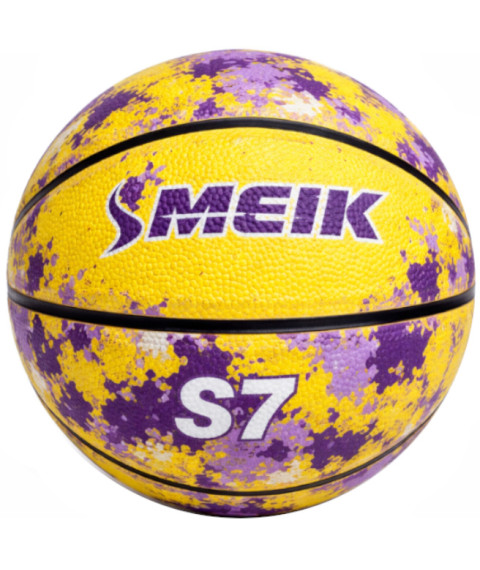 Minge de baschet Size 7 High-Foam Rubber, galben, cod 2164D