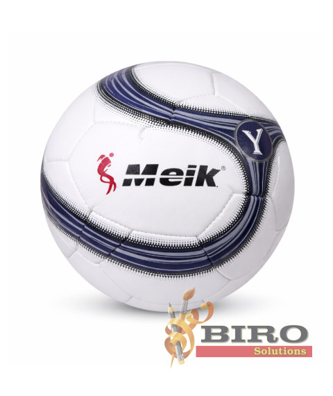 Minge de fotbal Size 5 Cowhide Pattern 6, albastru, cod 2165D