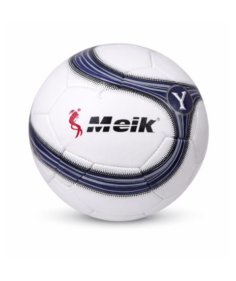 Minge de fotbal Size 5 Cowhide Pattern 6, albastru, cod 2165D